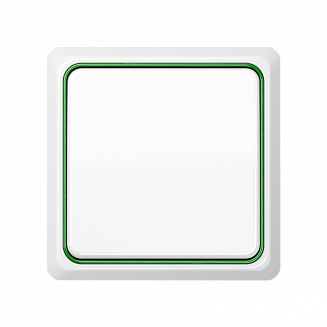 Изображение Белый Рамка зеленый металлик - Калькулятор