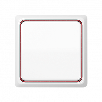 Изображение Белый Рамка красный металлик - Калькулятор